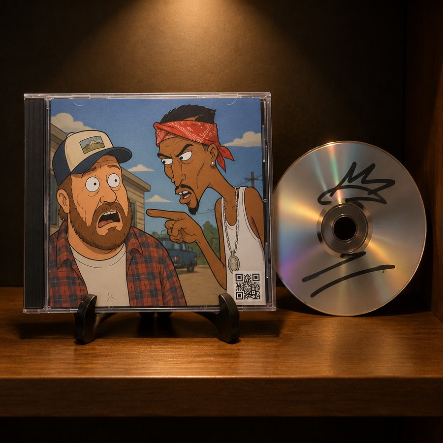 Acrylic song plaque